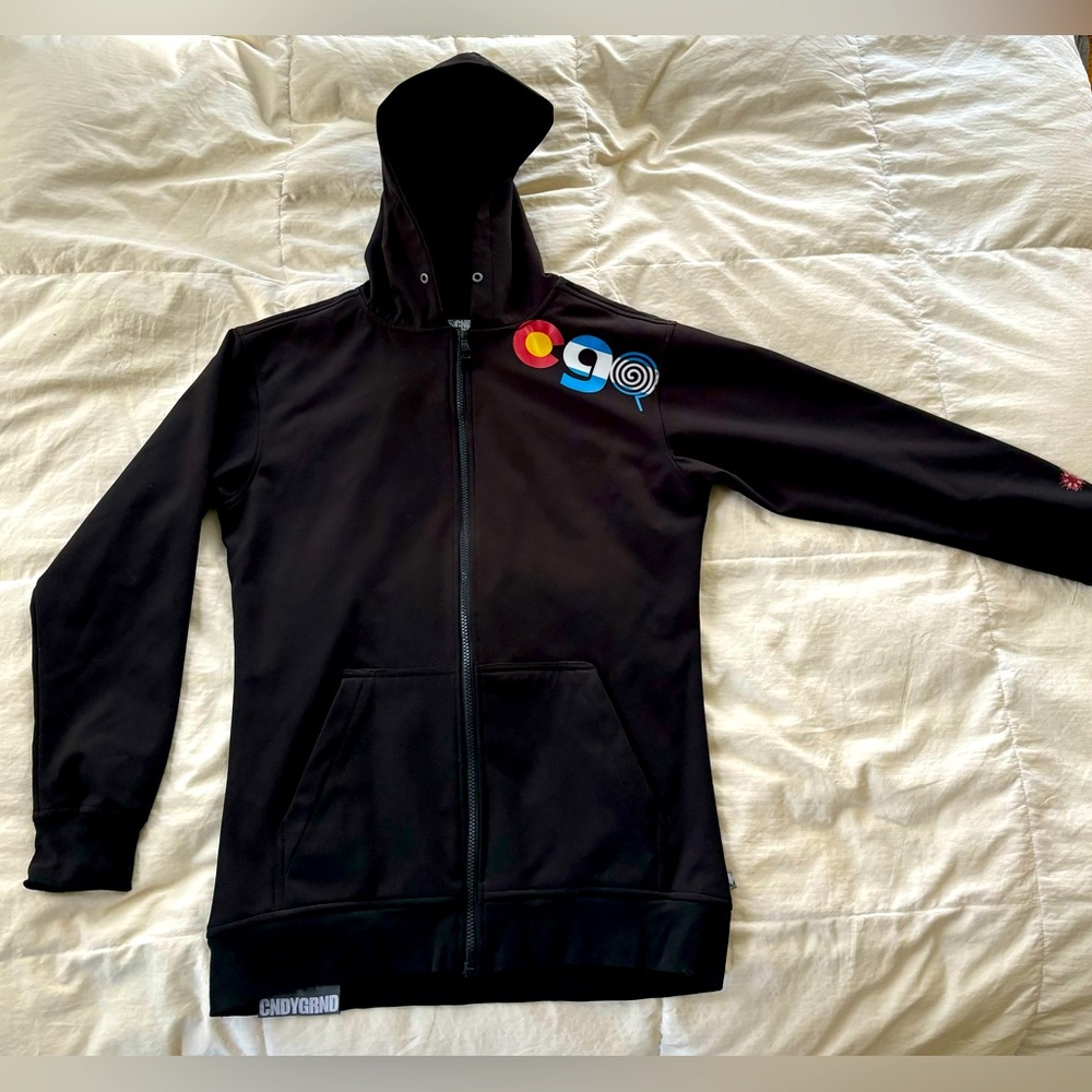 Women’s Medium Candy Grind Technical Zip Hoodie -… - image 1